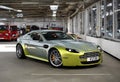 A view of an Aston Martin car Royalty Free Stock Photo