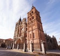 View of the Astorga cathedral, Spain Royalty Free Stock Photo