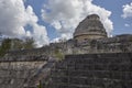 View of astronomical observatory of Chichen Itza 4