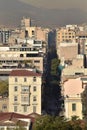 View of Athens from the hill of Acropolis