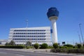 View of the Athens International Airport Eleftherios Venizelos ATH Royalty Free Stock Photo