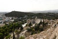 View of Athnes from Acropolis. Royalty Free Stock Photo