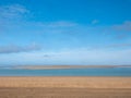View on the Atlantic Ocean from Rabat, Morocco Royalty Free Stock Photo