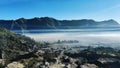 View Atop A Volcanic Crator