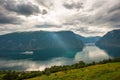 View of Aurlandsfjord, Norway Royalty Free Stock Photo