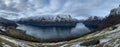 View of an Aurlandsfjord in Norway