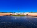 View of Australia`s parliament House, Canberra, ACT