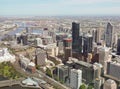 View of the Australian city Melbourne Royalty Free Stock Photo