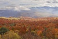 View of autumn Caucasus mountain Royalty Free Stock Photo