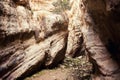 View of the Avakas Gorge Canyon Royalty Free Stock Photo