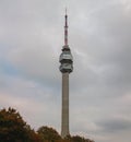 A view on Avala communication tower Royalty Free Stock Photo