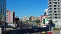 View of Avenida 6 de Diciembre in the north of the city of Quito