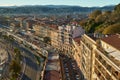 View on the avenue in Nice Royalty Free Stock Photo