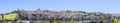 View of Avila Cathedral from Walls of Medieval city of Avila, Castile and LeÃÂ³n, Spain. This city was declared a UNESCO World Royalty Free Stock Photo