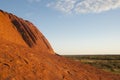 View from Ayers Rock - Uluru - Australia Royalty Free Stock Photo