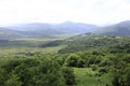 View of Azish-Tau ridge in summer