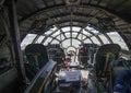 View from B-29 Cockpit Interior