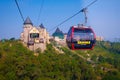 View of Ba Na Hills Mountain Resort with The longest non-stop single track cable car