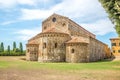 View at the Baasilica of San Pietro Apostolo in San Piero a Grado village, Italy Royalty Free Stock Photo