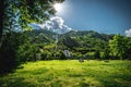 View from Baba Vanga`s place, Rupite, Bulgaria