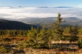 View from Babia Hora to Slovakia