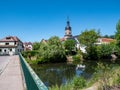 View of Bad Sulza in Thuringia Royalty Free Stock Photo