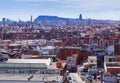 View of Badalona from high point. Barcelona