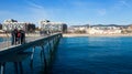 View of Badalona from sea