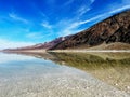 View of Badwater Basin from Dante. Death Valey.