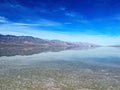 View of Badwater Basin from Dante. Death Valey.