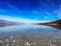 View of Badwater Basin from Dante. Death Valley, California.