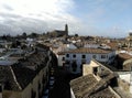 View of Baeza, Spain. Cathedral. Royalty Free Stock Photo