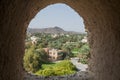 View of Bahla town from Bahla Fort, Om Royalty Free Stock Photo