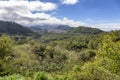 View of Bajawa, Indonesia