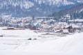 View of Bakuriani, winter resort in Georgia