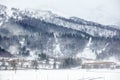 View of Bakuriani, winter resort in Georgia