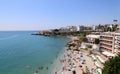 View from Balcon de Europa in Nerja, Spain Royalty Free Stock Photo