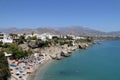 View from Balcon de Europa in Nerja, Spain Royalty Free Stock Photo