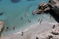 View from Balcon de Europa in Nerja, Spain Royalty Free Stock Photo