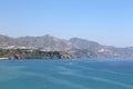 View from Balcon de Europa in Nerja, Spain Royalty Free Stock Photo