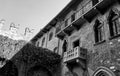 View of the Balcony of Juliet Capulet Home in Verona, Veneto, Italy Royalty Free Stock Photo