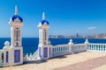 View from the Balcony of the Mediterranean sea, Mirador del Castillo, Benidorm, Spain