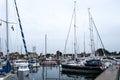 View of Ballen Marina, popular tourist destination of the island of SamsÃÂ¸, Denmark