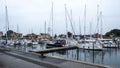 View of Ballen Marina, popular tourist destination of the island of SamsÃÂ¸, Denmark