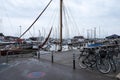 View of Ballen Marina, popular tourist destination of the island of SamsÃÂ¸, Denmark