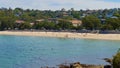 A view of Balmoral Beach in Sydney Harbor, Australia Royalty Free Stock Photo