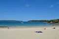 A view of Balmoral Beach in Sydney Harbor, Australia Royalty Free Stock Photo