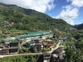 View of Banaue village in Ifugao, Philippines Royalty Free Stock Photo