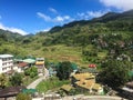 View of Banaue village in Ifugao, Philippines Royalty Free Stock Photo