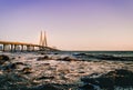 Bandra Worli Sealink in Mumbai Royalty Free Stock Photo